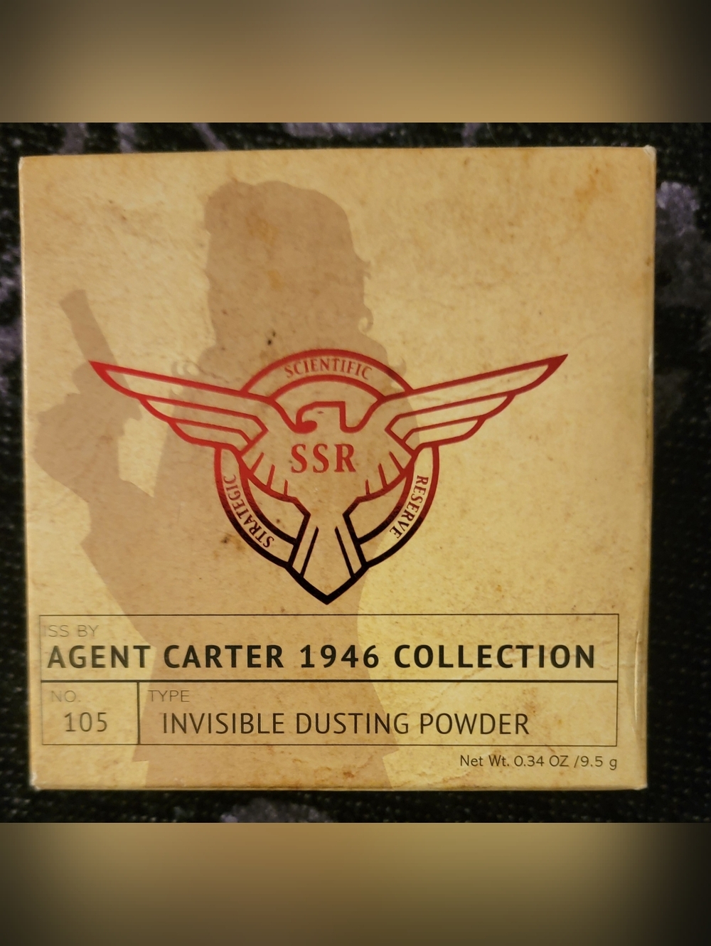 Besame Cosmetics 'Agent Carter' Invisible Dusting Powder